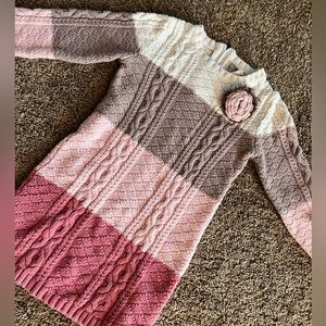 Girls sweater dress Size small